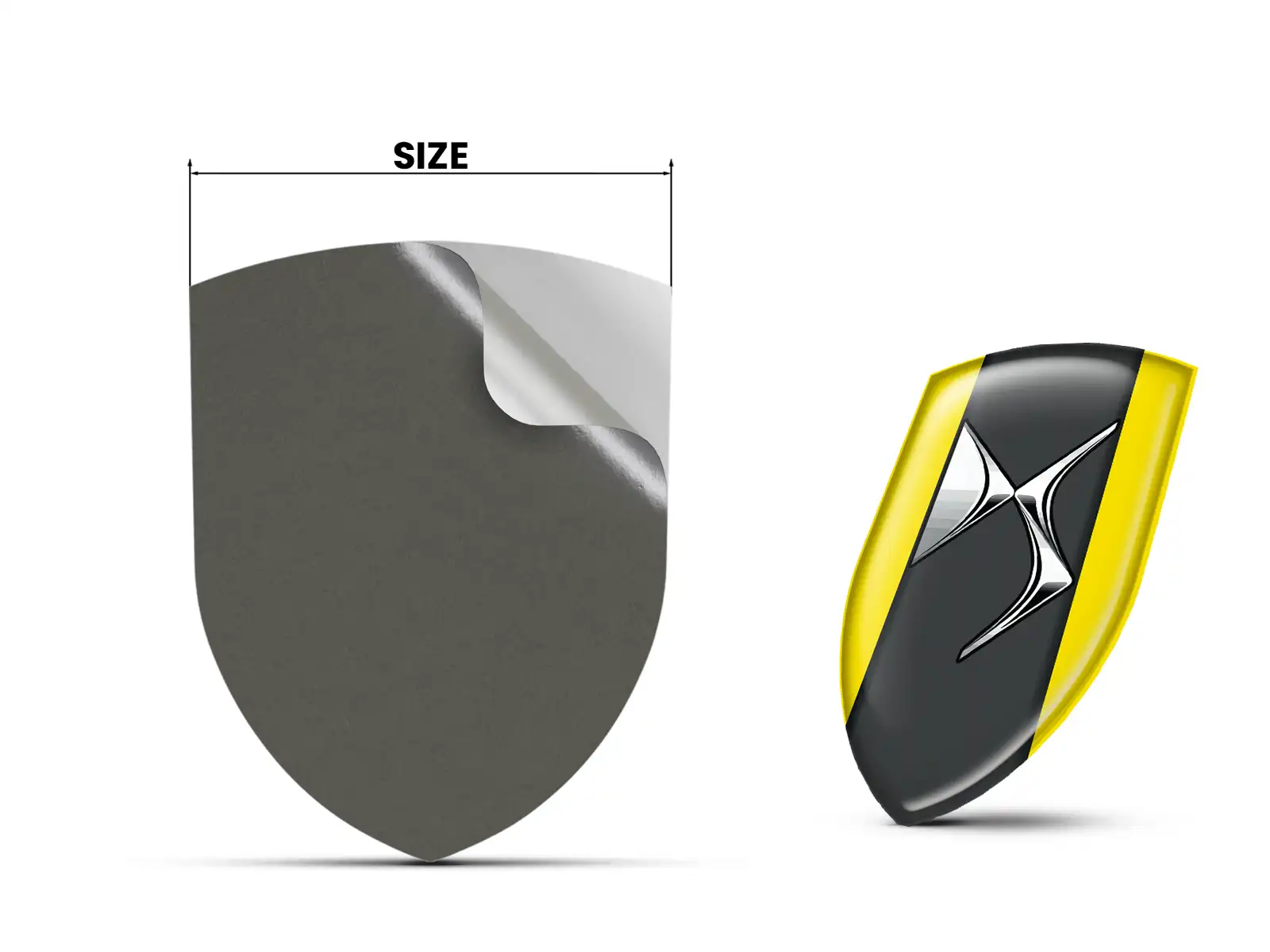 Citroen Adesivi Paraurti Artigianali Forti Limitati Speciali